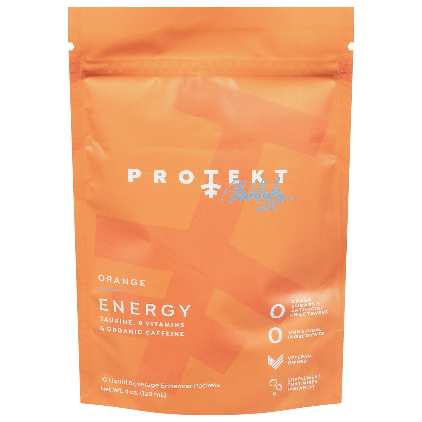 Protkt LQ Energy Pkt Orange 10-Count Pkts - Case of 6
