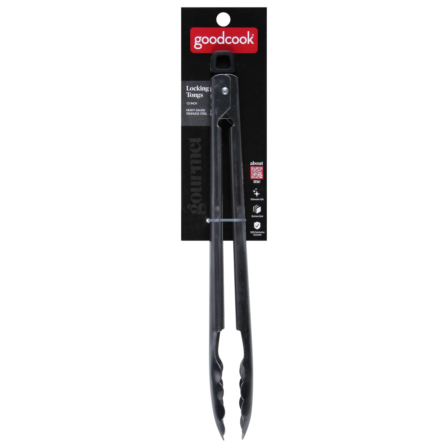 Goodcook 3-Pack of 12" Locking Tongs