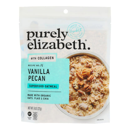 Purely Elizabeth Cinnamon Vanilla Pecan Oat Pouch - 6 Pack (8oz/Pouch)