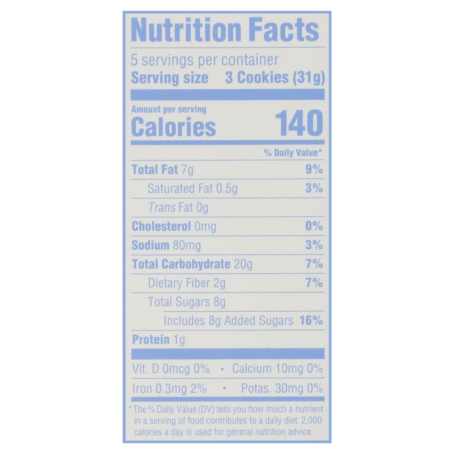 Partake Foods Soft Baked Butter Cookies - Case of 6 - 5.5 Oz Each