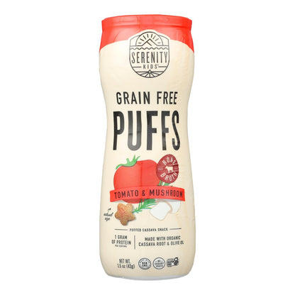 Serenity Kids Puffed Brown Rice Tomato Mushroom Cereal, 1.5 Oz - Case of 6