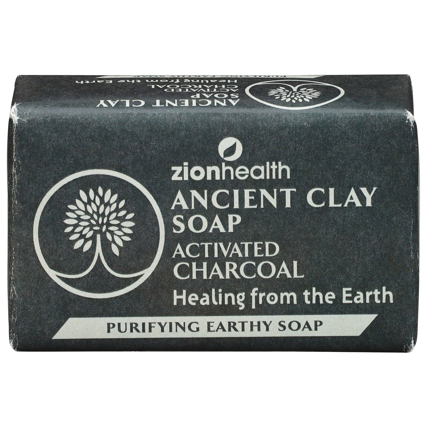 Zion Health Ancient Clay Soap with Charcoal - 6 Oz