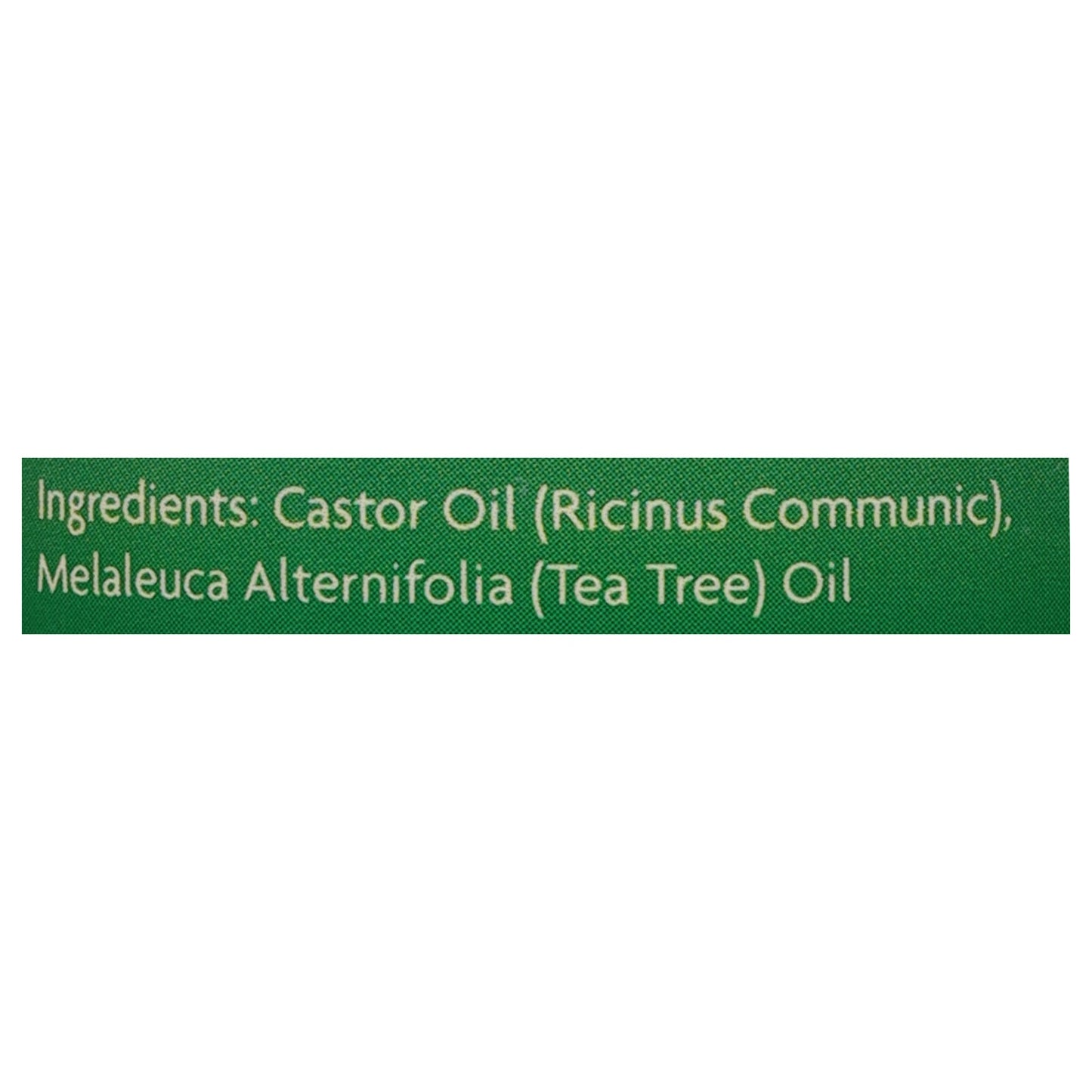 JMCN Island Twist Black Castor Oil Enhanced with Tea Tree - 4 Fl Oz