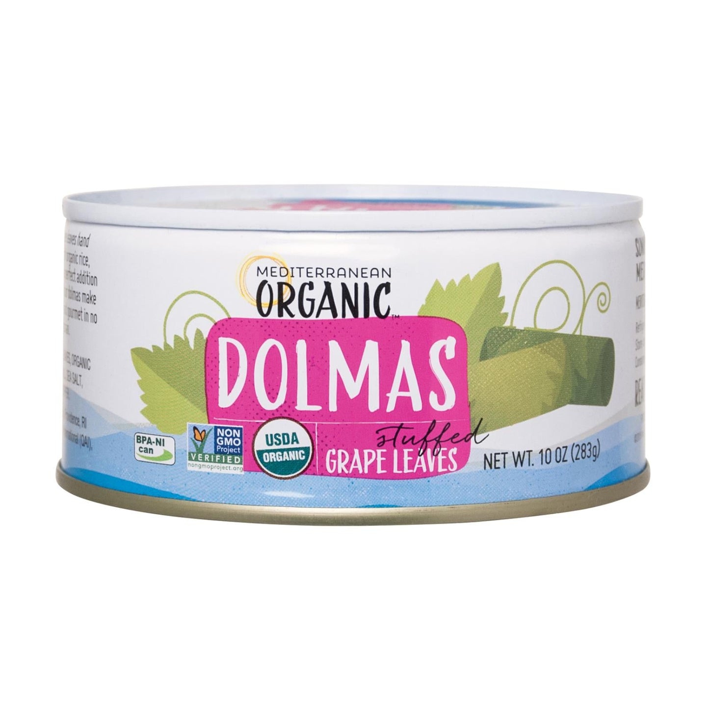 Mediterranean Organic Organic Stuffed Grape Leaves (dolmas) - Case Of 12 - 10 Oz