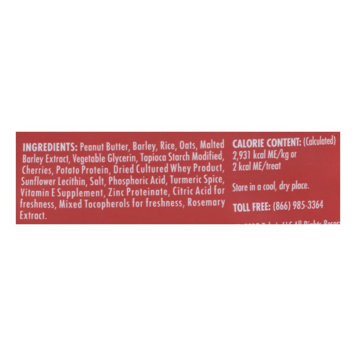 Zuke's Mini Peanut Butter Treats for Dogs - 6 Oz Bag, Case of 12