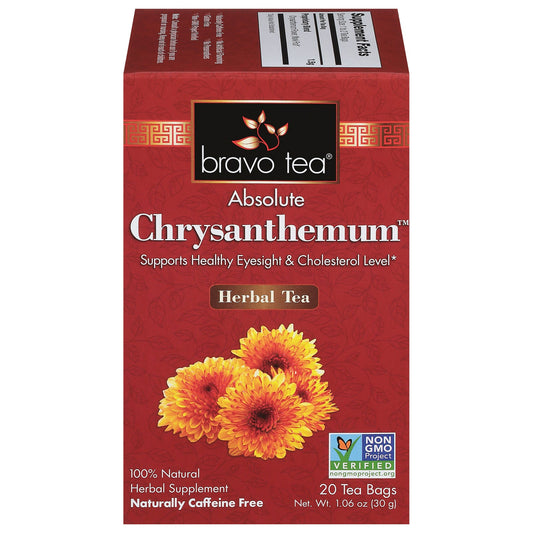 Bravo Teas Absolute Chrysanthemum Tea, 20 Count Bags