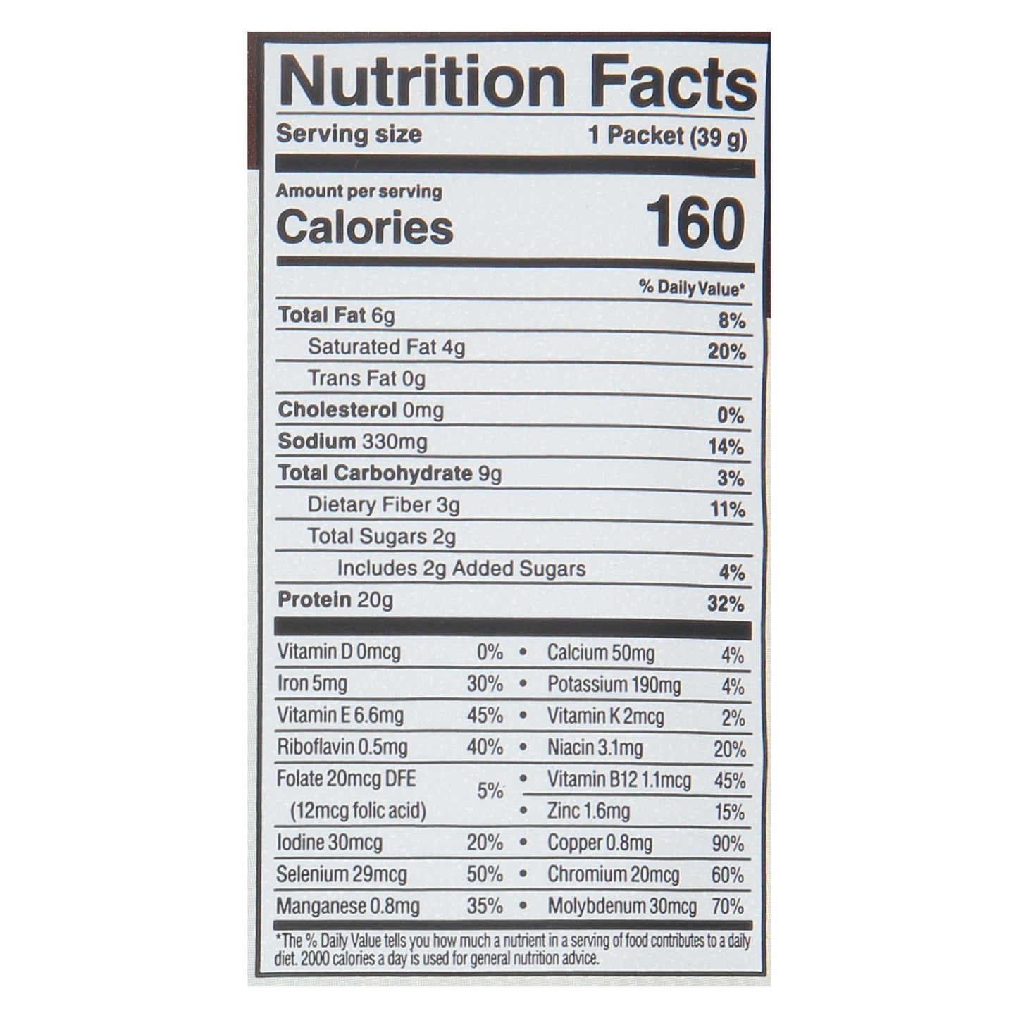 Kos Protein Powder Chocolate 1.37 Oz - Pack of 12