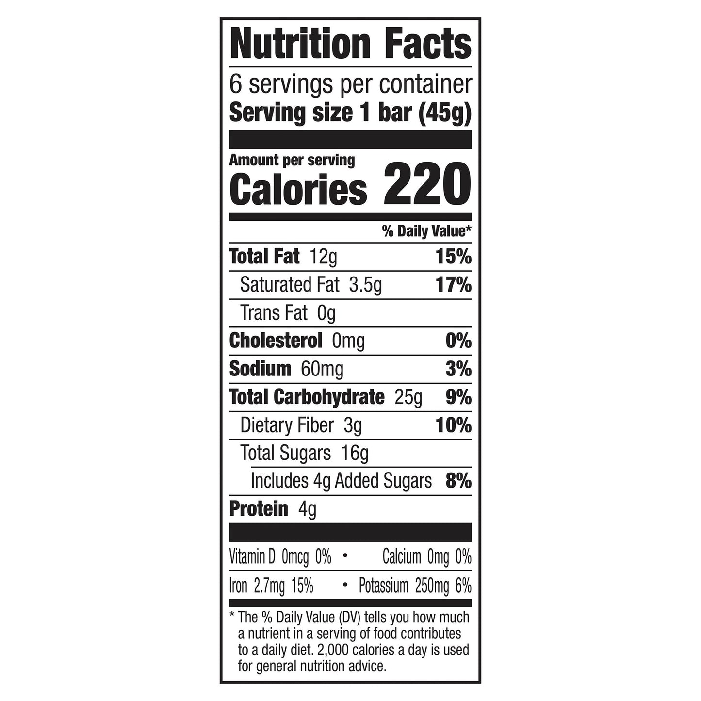 Larabar Cookie Dough Bars - Case of 8 (6/1.6-Ounce)