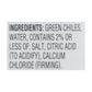 Chi Chi's Diced Green Chilis - 4 Oz. Can (Case of 12)
