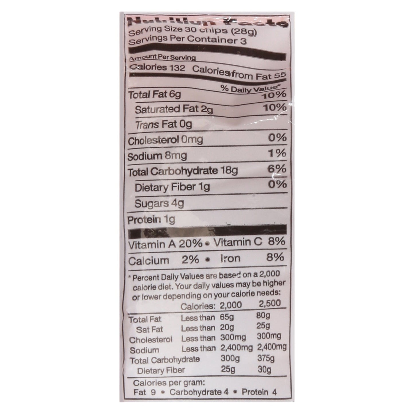 La Fe Sweet Plantain Chips - 3 Oz Pack of 24
