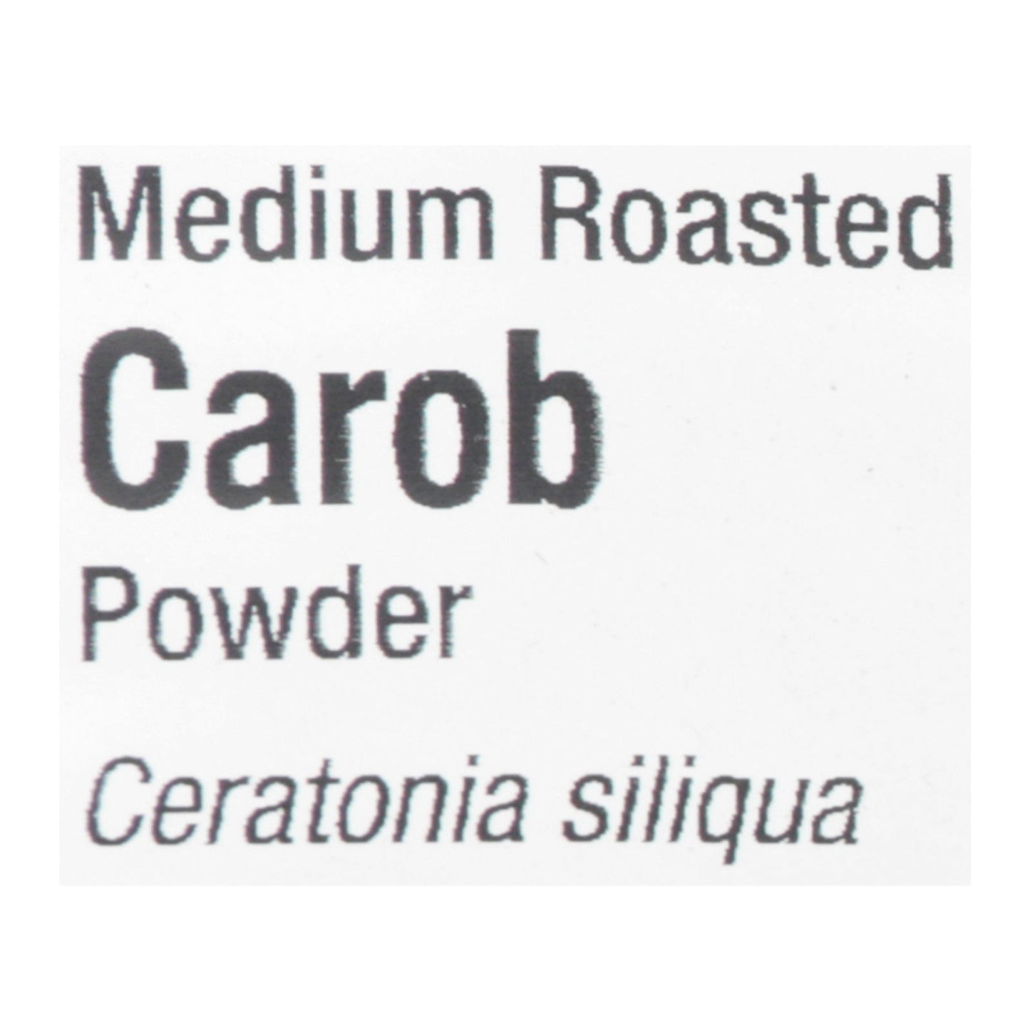 Frontier Herb Carob Powder, Medium Roast, 1lb