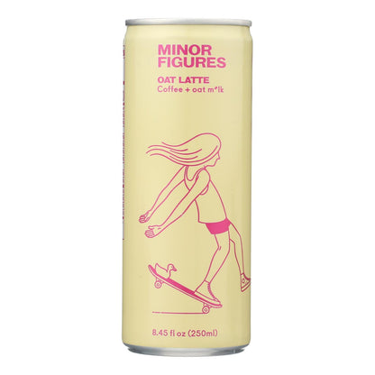 Minor Figures Case of 12 Oat Milk Lattes, 8.45 Fl. Oz.