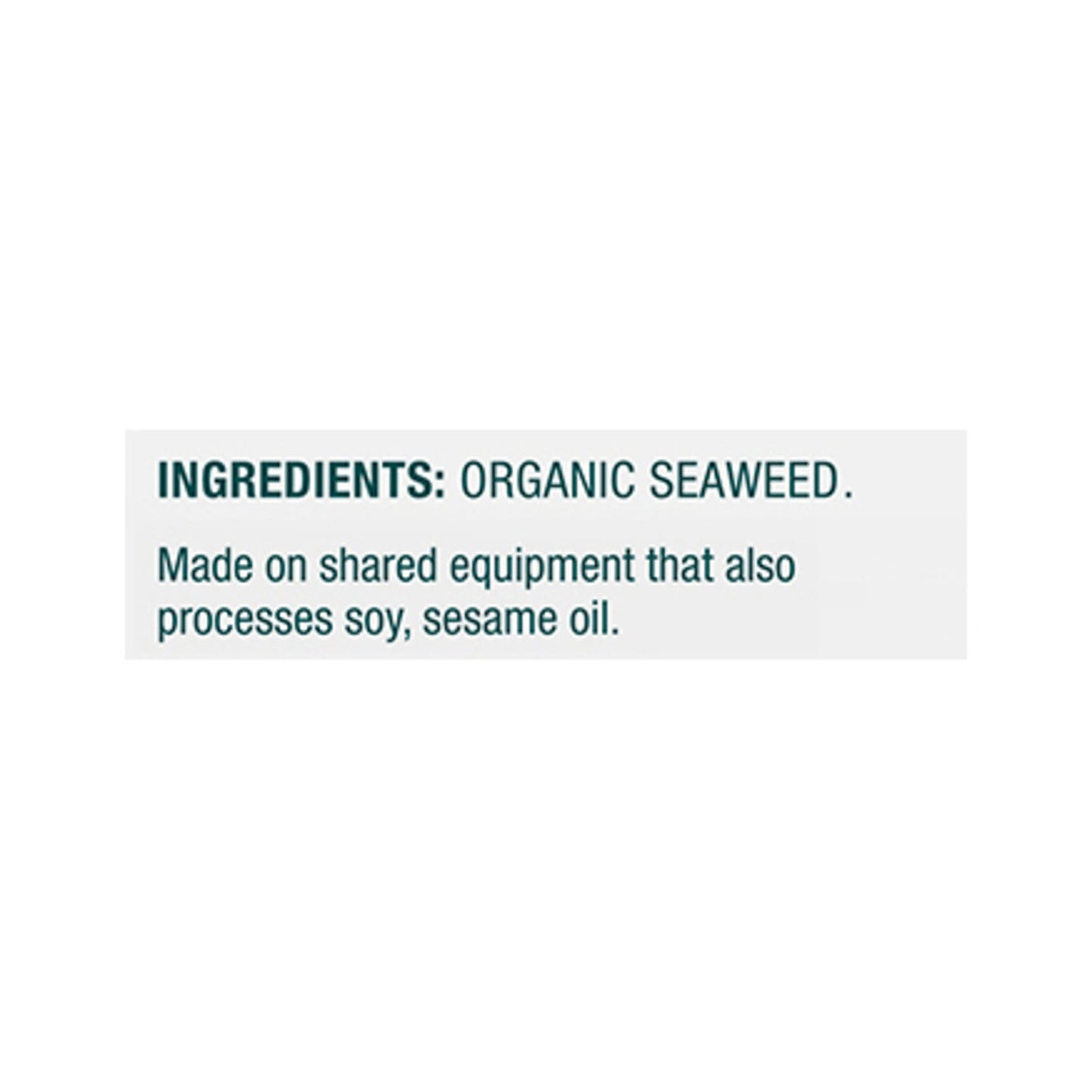 Gimme Seaweed Snacks, Sushi Nori Roasted, 4.76 Oz, Case of 4