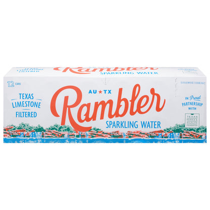 Rambler Water Sparkling Organic 12 fl oz Case of 2