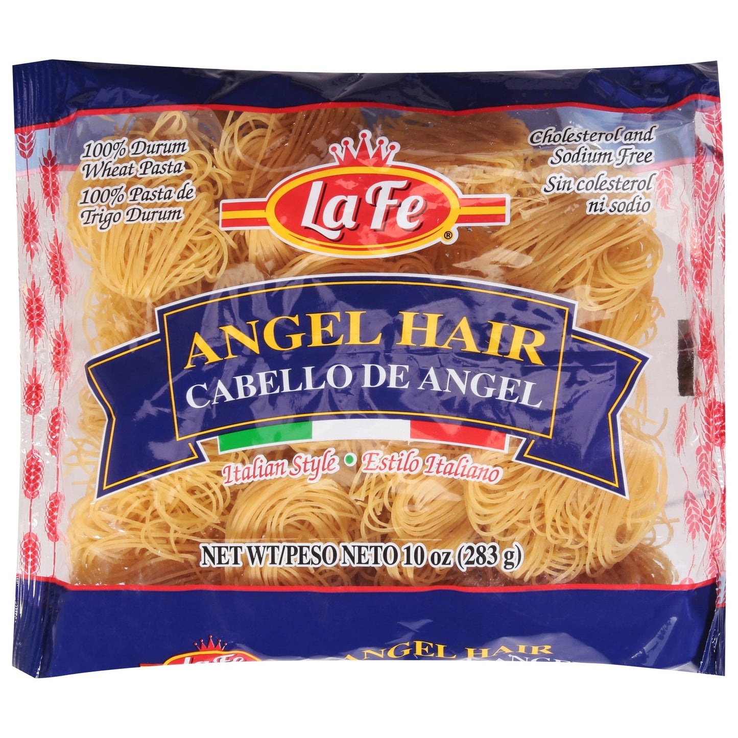 La Fe Angel Hair Pasta, 10 Oz (Case of 12)