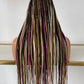 Ready to Ship - Knotless multiple colors braided wigs