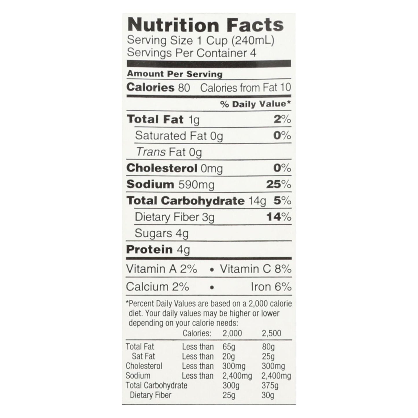 Imagine Foods Sweet Pea Creamy Soup - 32 Oz Pack of 6