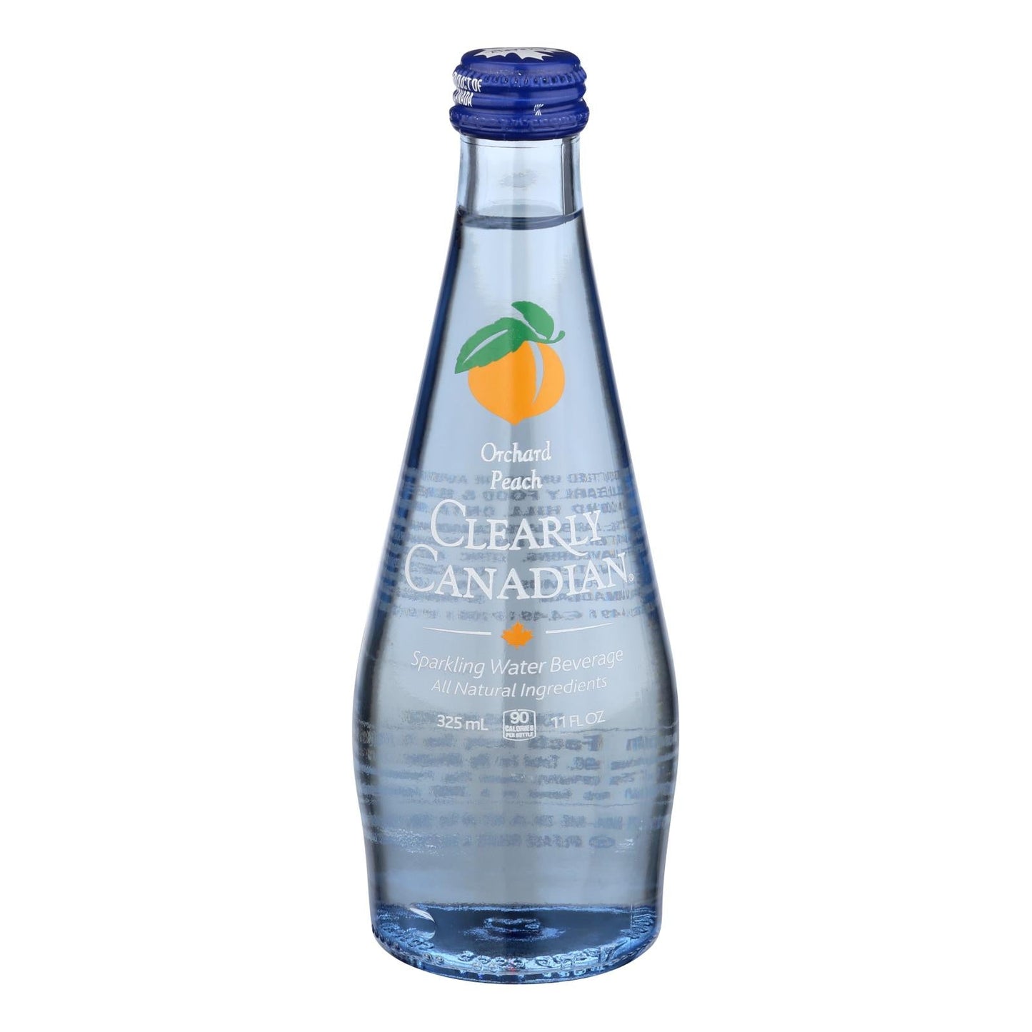 Clearly Canadian Orchard Peach Sparkling Water, Naturally Flavored, 12-Pack, 11 fl oz Each