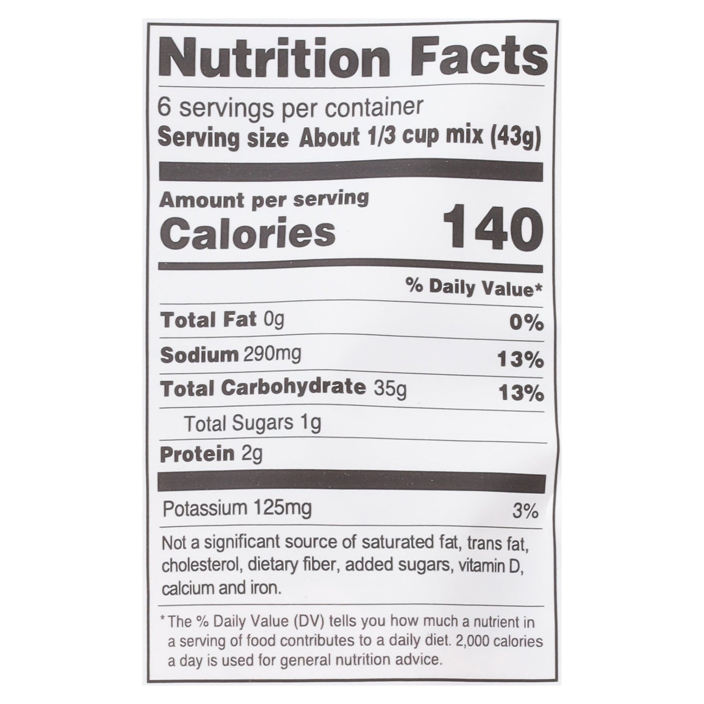 Namaste Foods Gluten Free Waffle & Pancake Apple Cinnamon Mix - 6 Oz Case of 6