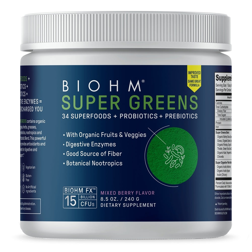 Biohm Super Greens 8.5 Oz