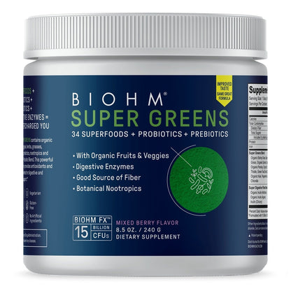Biohm Super Greens 8.5 Oz