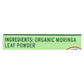 Kuli Pure Moringa Vegetable Powder - 20 x 0.4 Oz. Packs