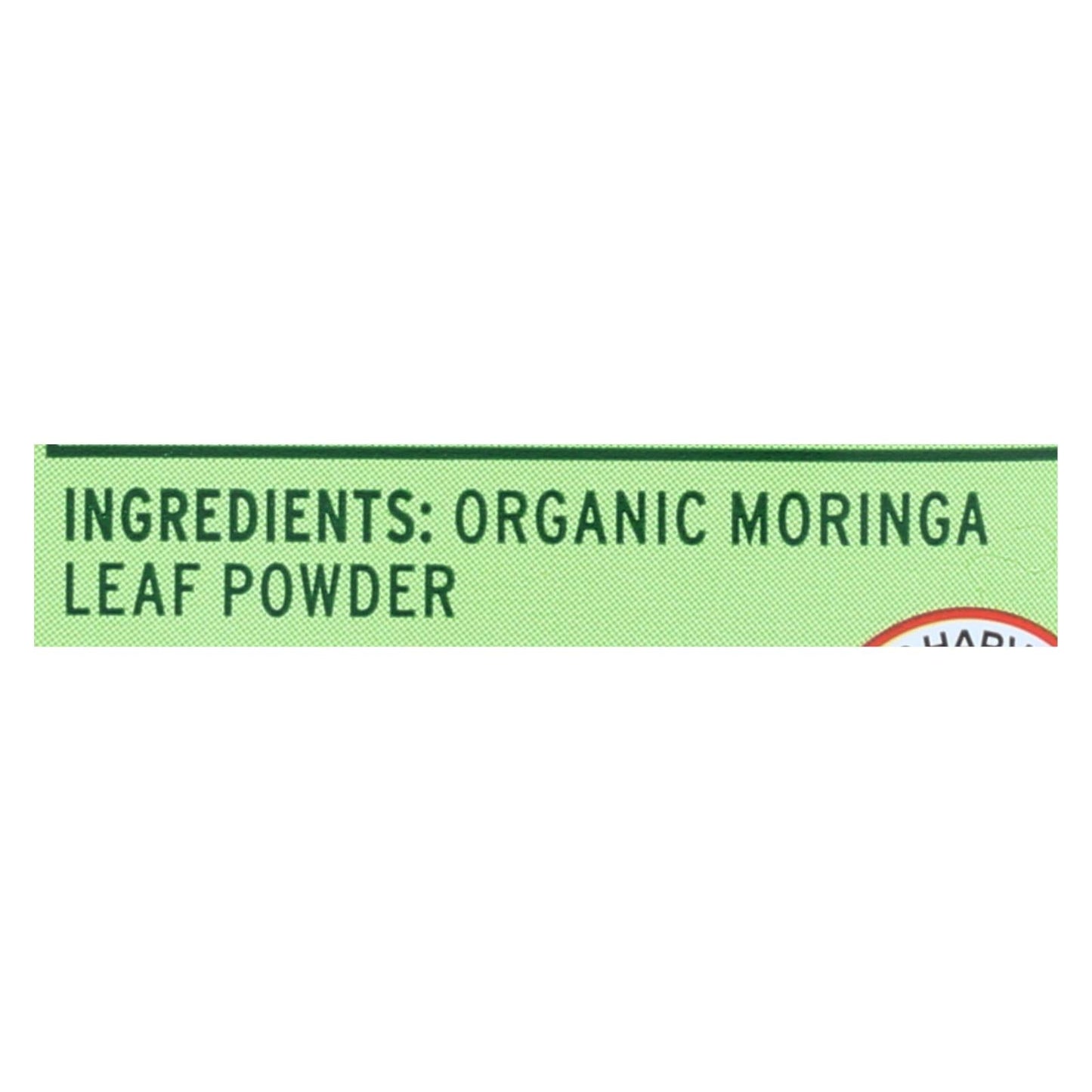 Kuli Pure Moringa Vegetable Powder - 20 x 0.4 Oz. Packs