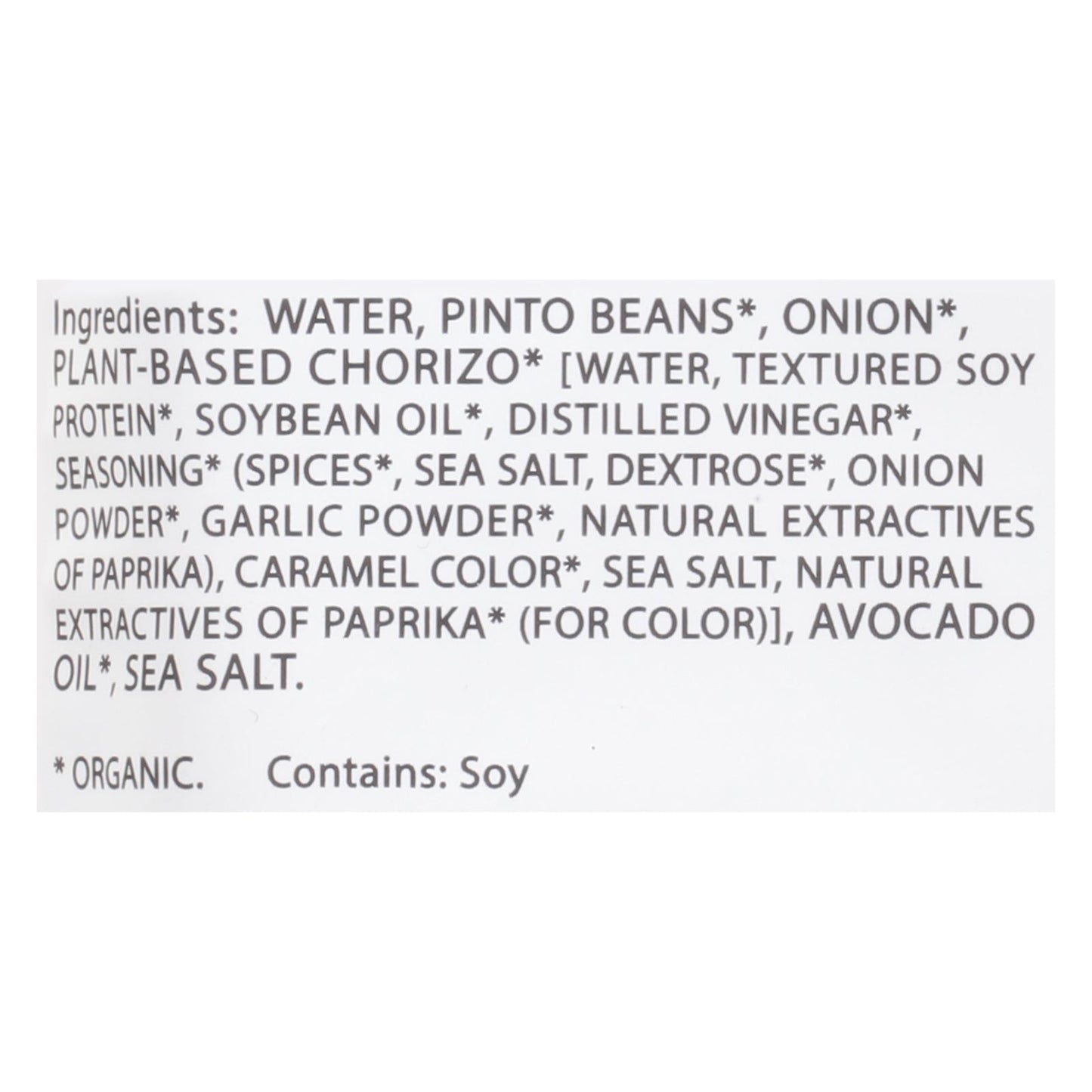 Bean Vivo Refried Beans with Chorizo Flavor - (Pack of 6 - 10 Oz)