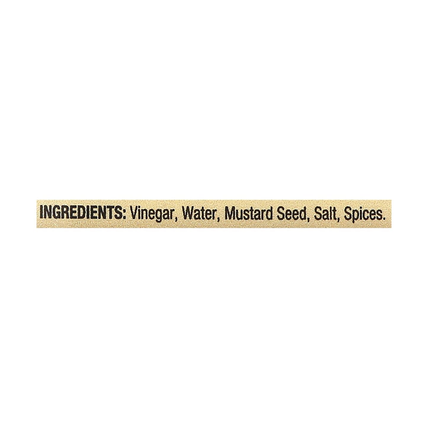 Silver Spring Deli-Style Mustard Squeeze, 9.5 oz (Case of 9)