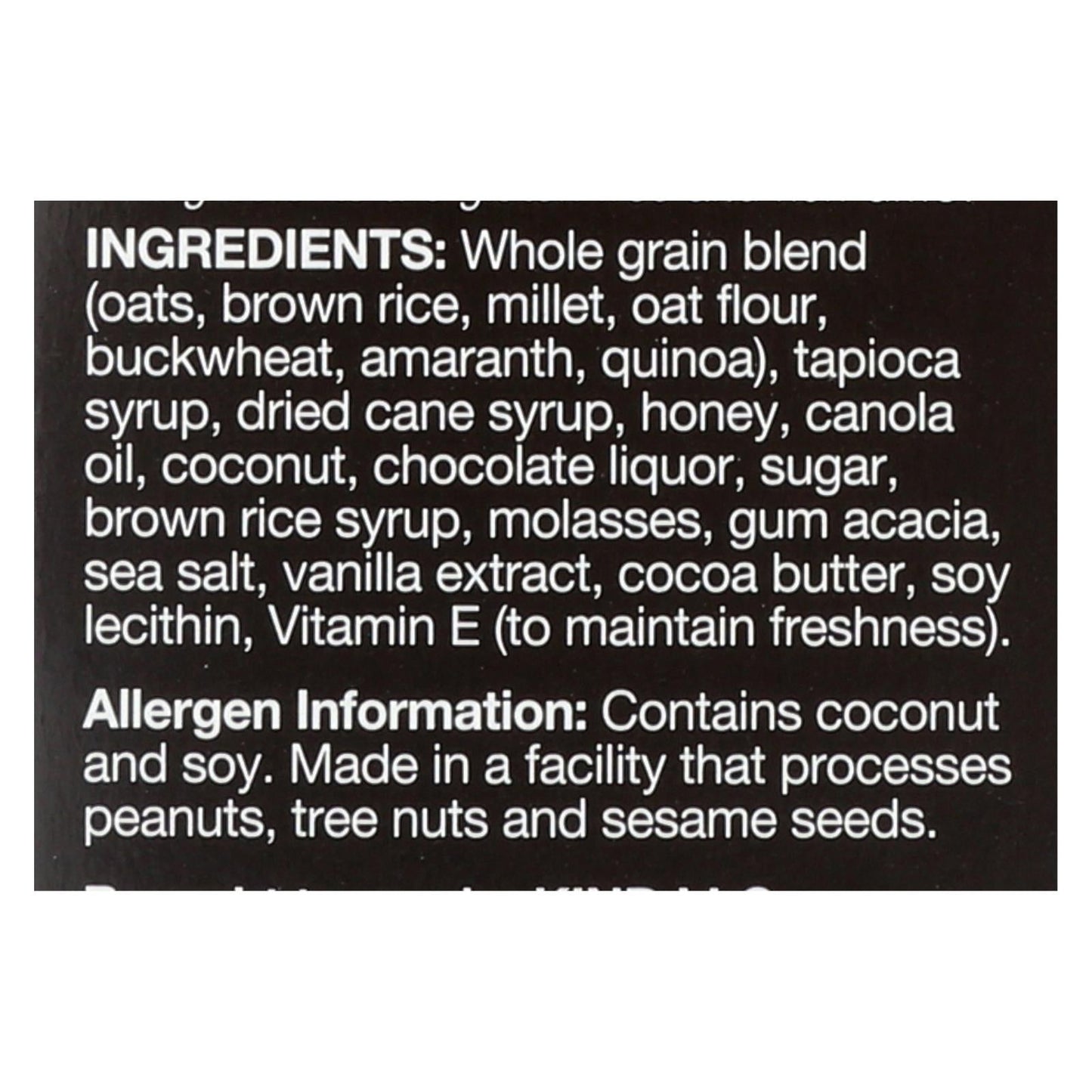 Kind Granola Bar Healthy Grains Dark Chocolate Chunk - 5/1.2 Oz - Case of 8