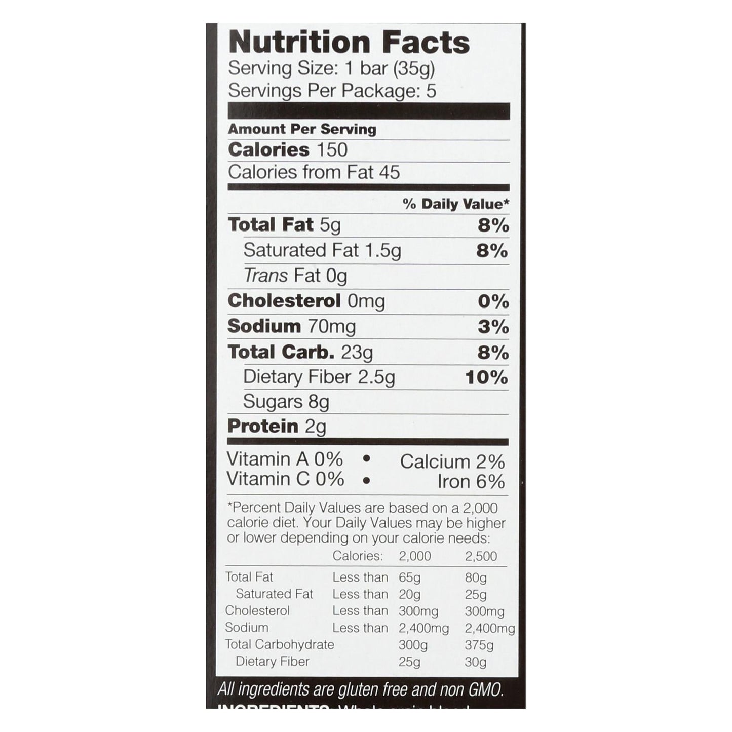 Kind Granola Bar Healthy Grains Dark Chocolate Chunk - 5/1.2 Oz - Case of 8