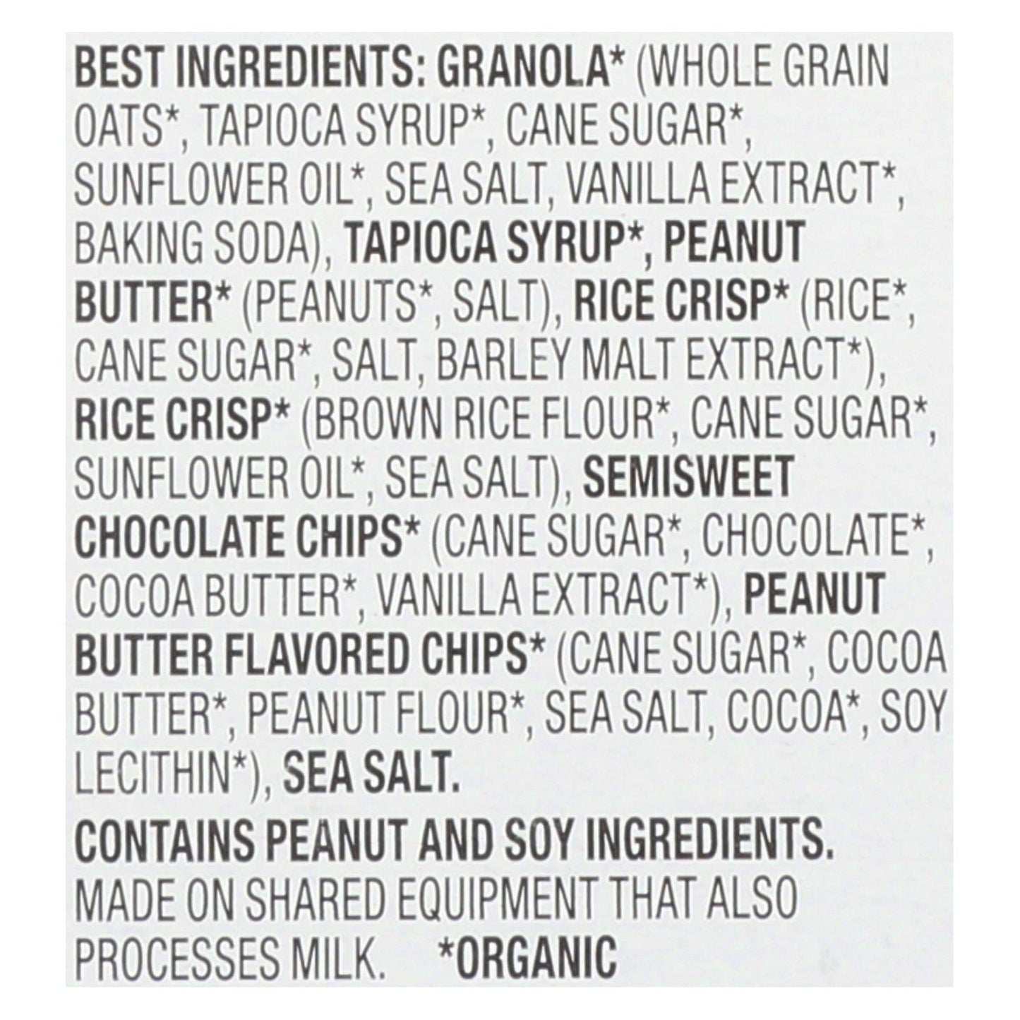 Annie's Organic Chewy Granola Bars, Peanut Butter Chocolate Chip, 5.34 Oz. (Pack of 12)