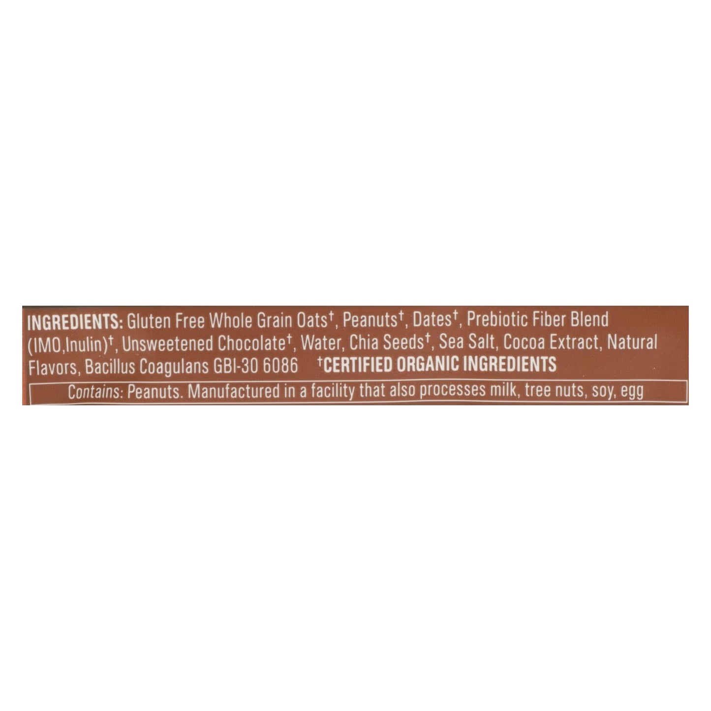 Core Foods Bar Proboi Peanut Butter Chocolate - 8 x 2 Oz Bars