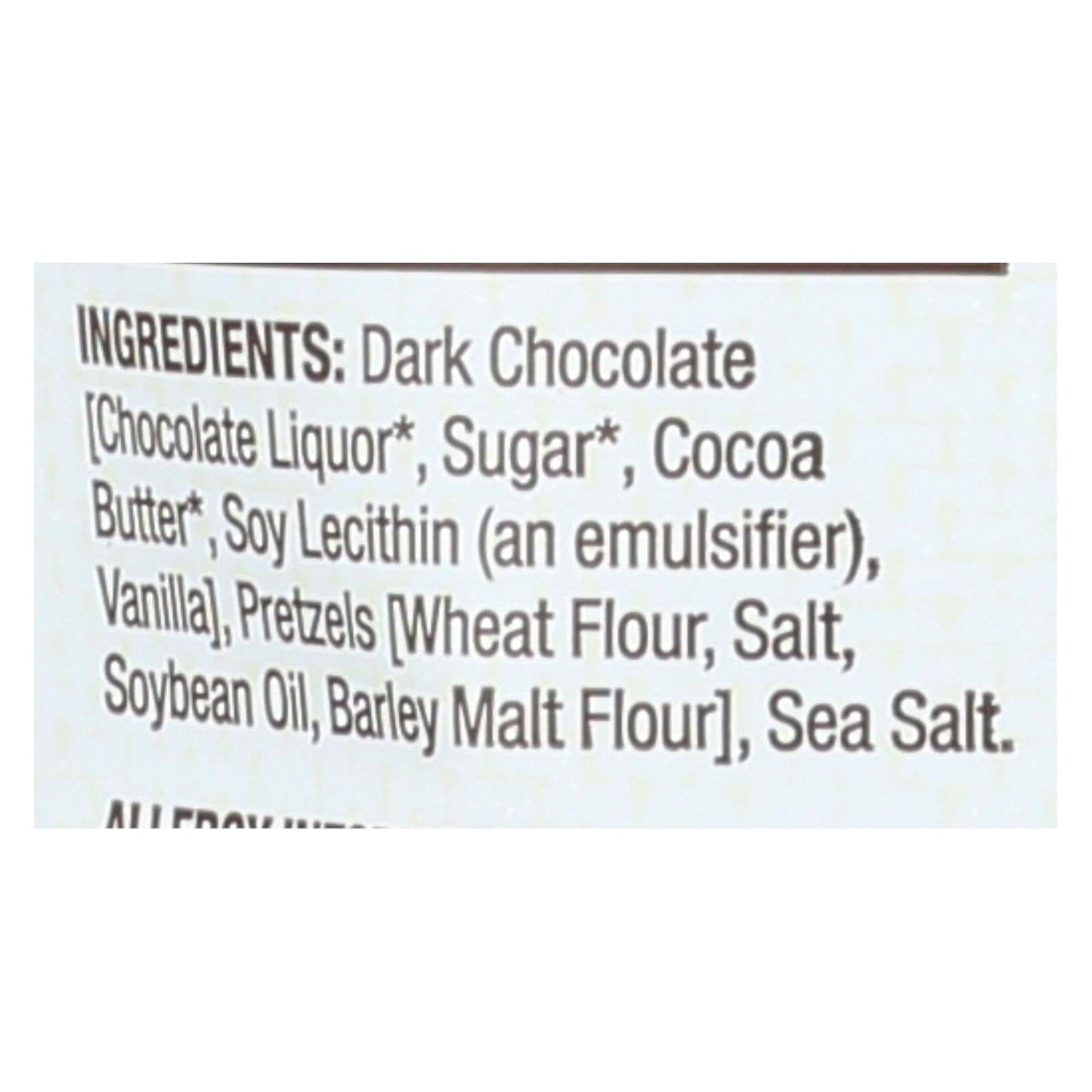 Bark Thins Dark Chocolate Snacking Pretzels with Sea Salt - 10 Oz., Case of 9