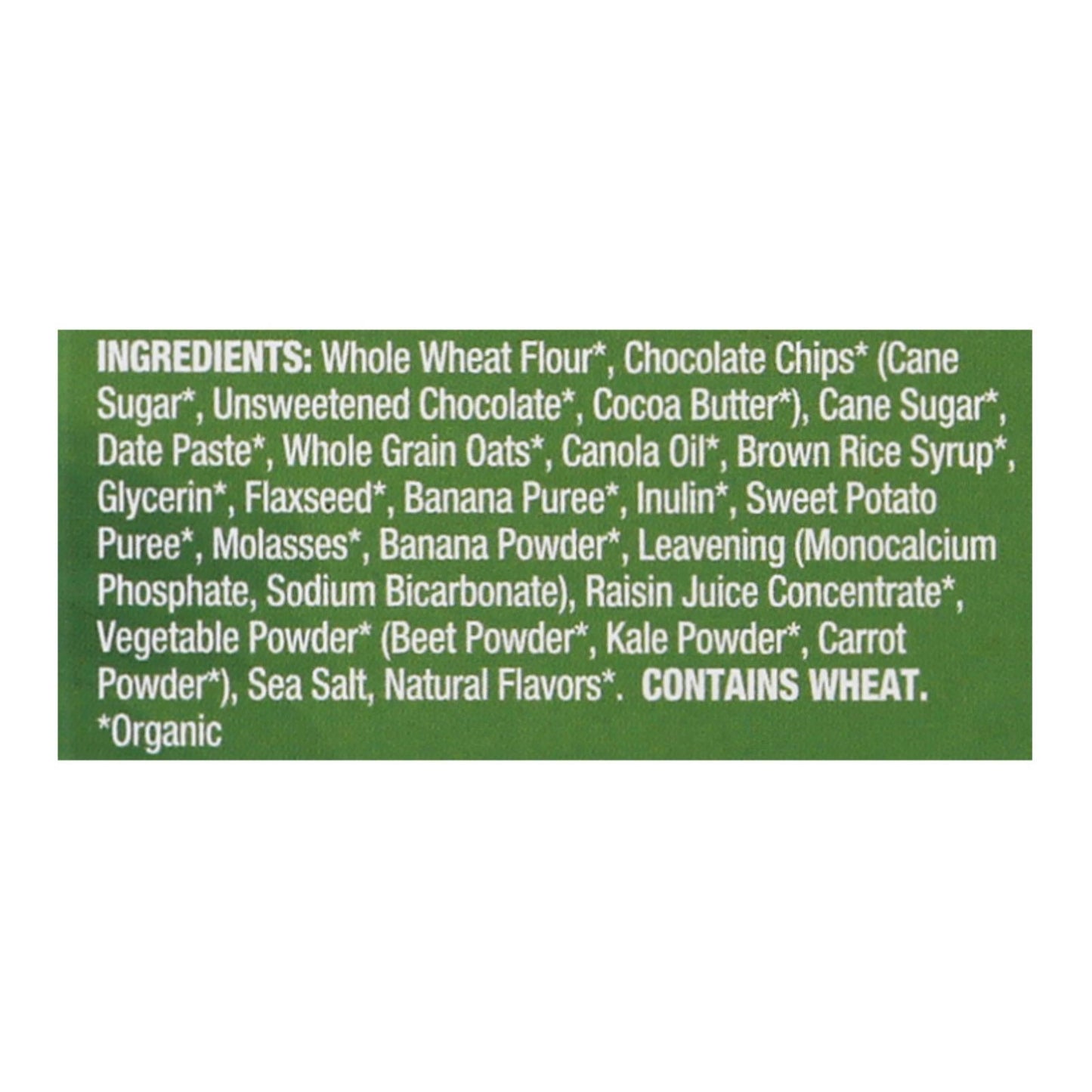 Nature's Bakery Chocolate Chip Banana Baked-in Bars - 6-Pack, 1.27oz Each