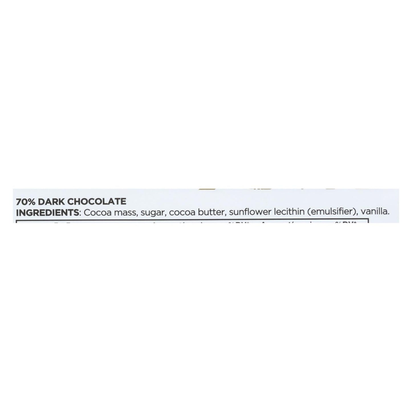 Divine Baking Bar 70% Bittersweet Chocolate - 5.3 oz - Case of 12