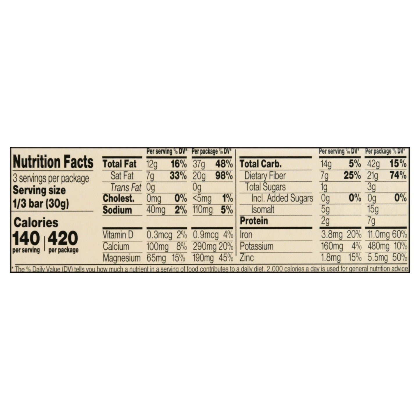 Chocolove XO Dark Chocolate Bar with Salted Almond Butter - 10-Pack - 3.2 oz Each