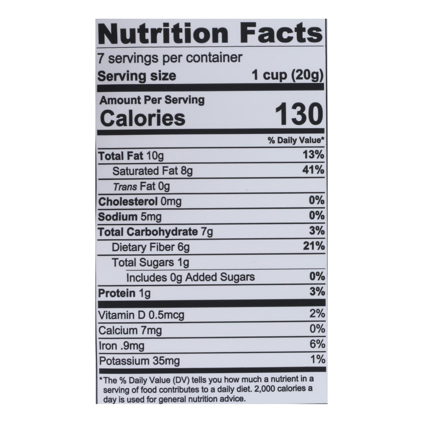 Evolved Keto Cups OG2 Coconut Butter - 6 Pack x 4.93 oz