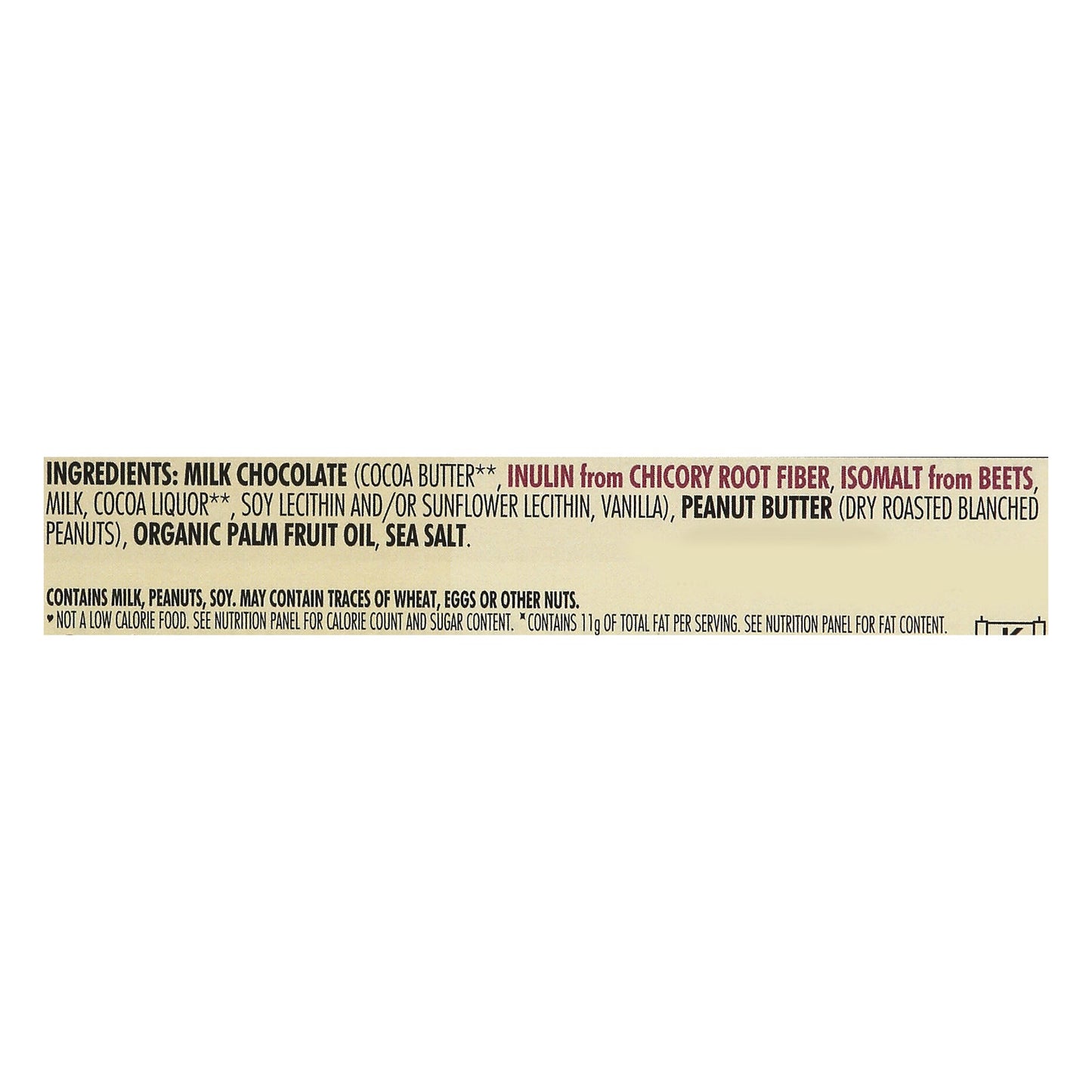 Chocolove XO Milk Chocolate Salted Peanut Butter Bar - 3.2 Oz (Case of 10)