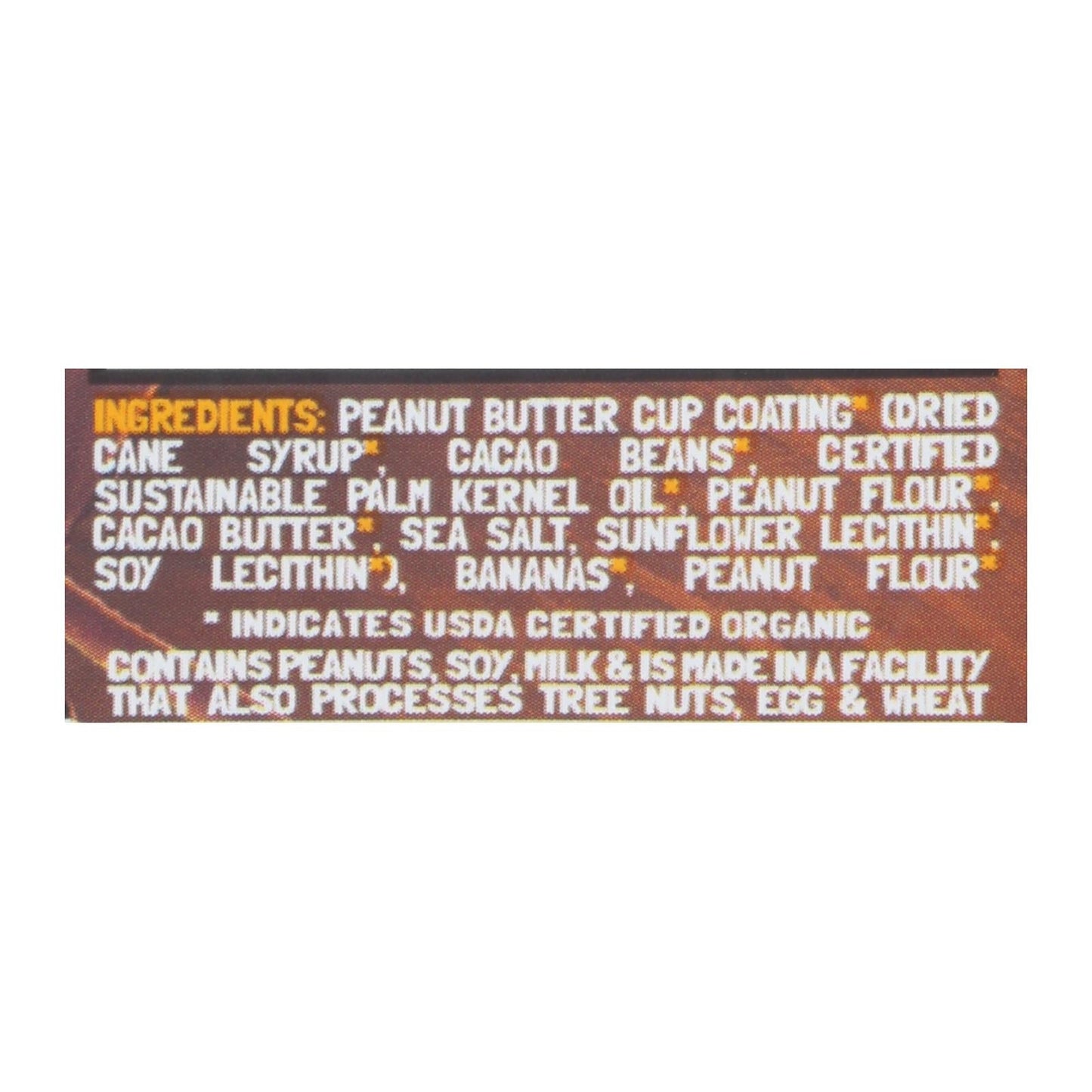Barnana Chocolate PB Cup Ban Bites - 12 x 3.5 Oz
