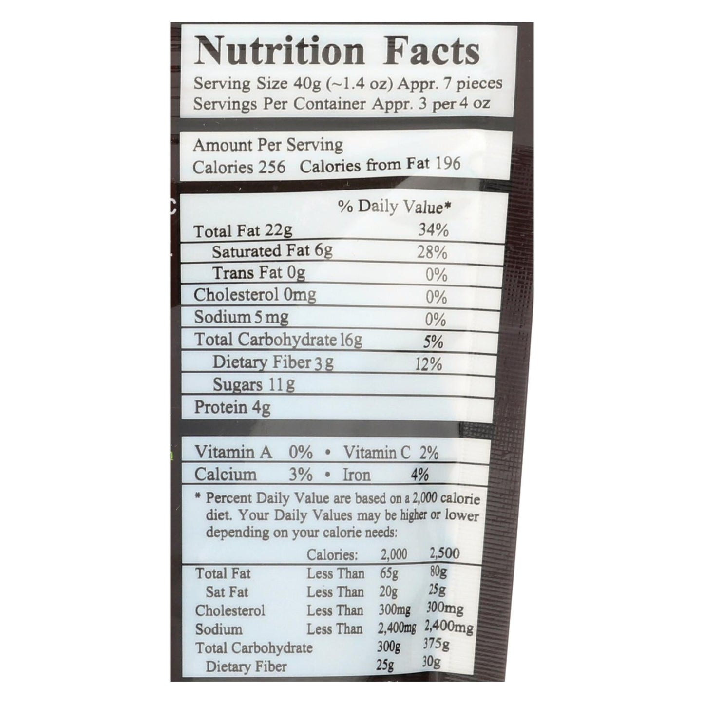 Next Organics Dark Chocolate Walnuts - Case of 6 - 4 Oz Bags