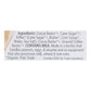 Theo Chocolate Coffee Toffee Bar 70% Dark Chocolate - 3 Oz Bar (Case of 12)