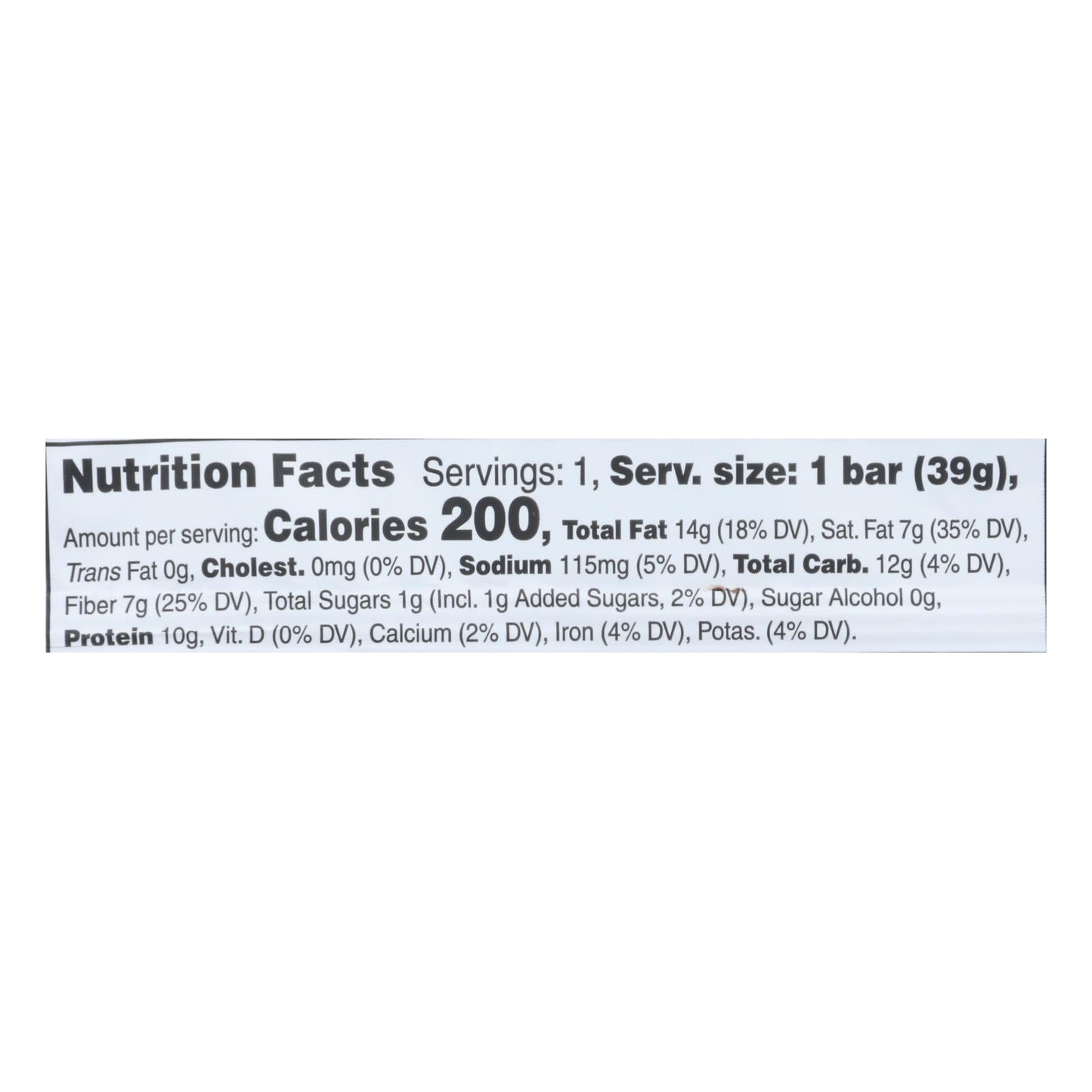 Love Good Fats Bar, PB Chocolate, 1.38 Oz, 12-Pack