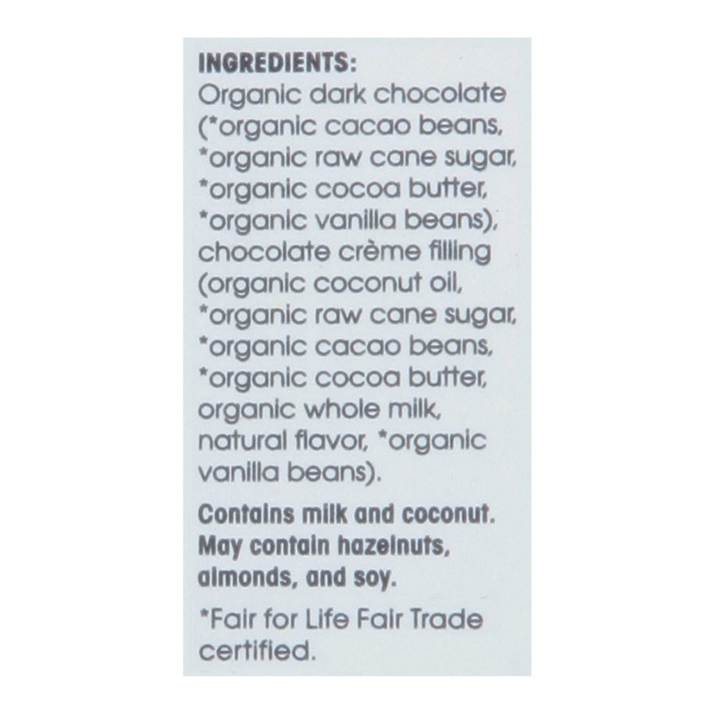 Alter Eco Truffle Thin Classic Dark Chocolate, 2.96 Oz (Pack of 12)