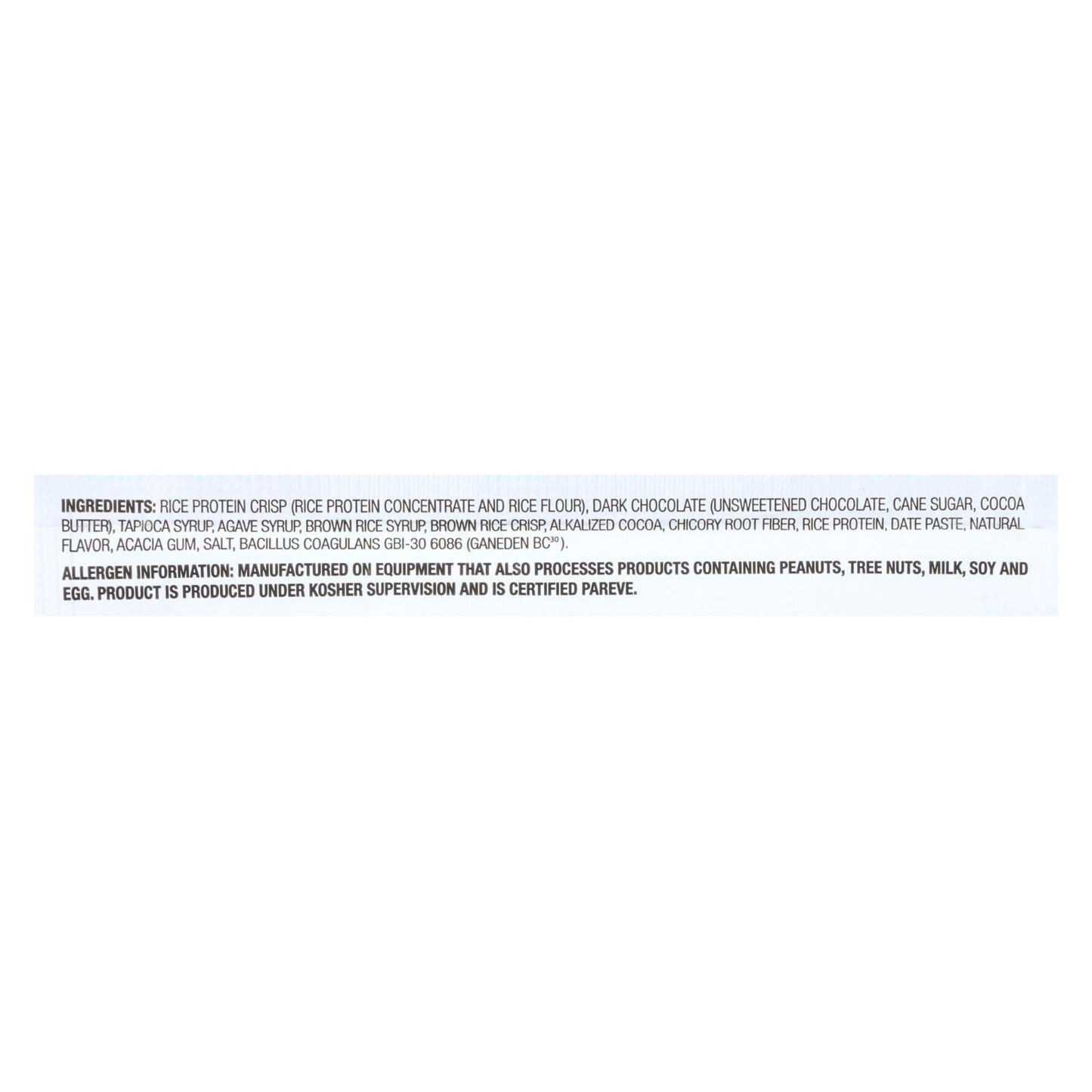 Nugo Nutrition Bar - Gluten-Free Dark Chocolate Crunch - 45g - 12-Pack