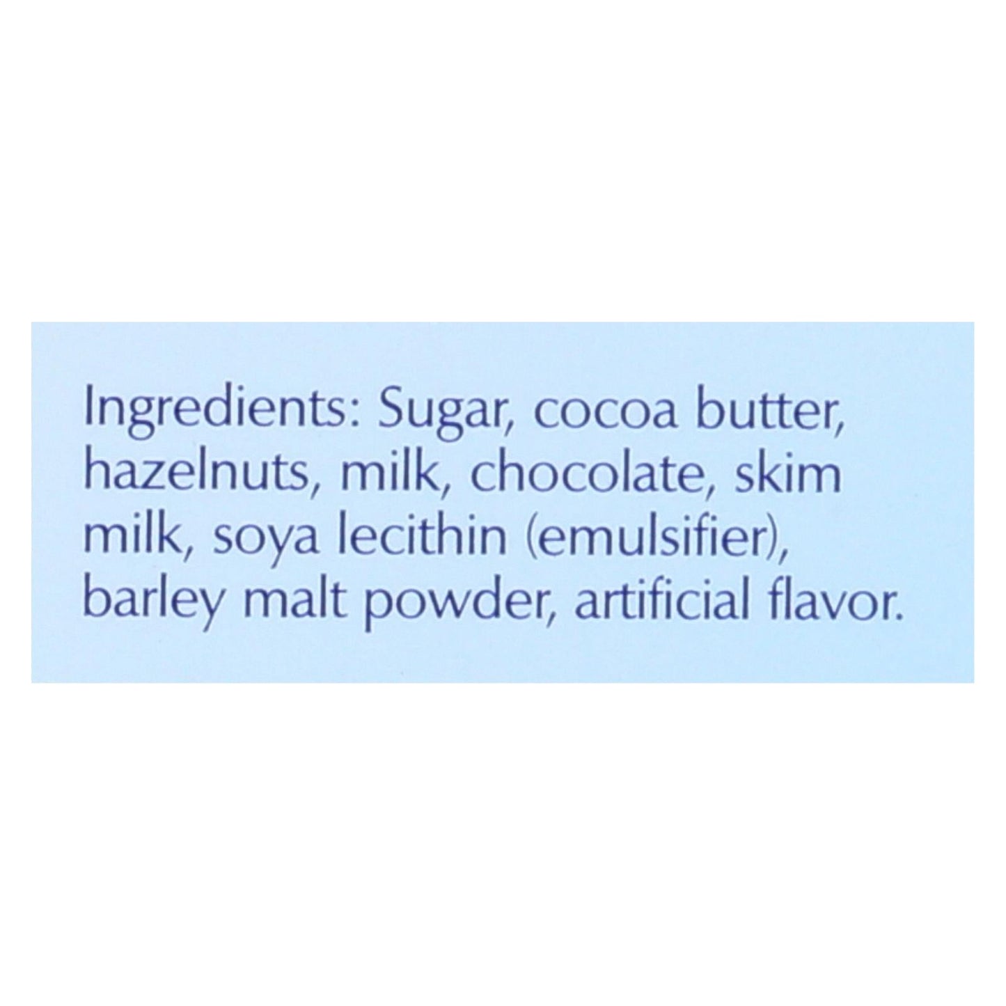 Lindt Bar Classic Hazelnut - 4.4 Oz (Case of 12)