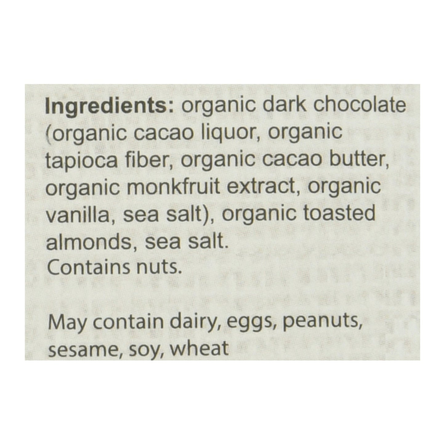 Brooklyn Born Chocolate Bar Chocolate Salt Almond Keto - 2.1 Oz (12 Pack)