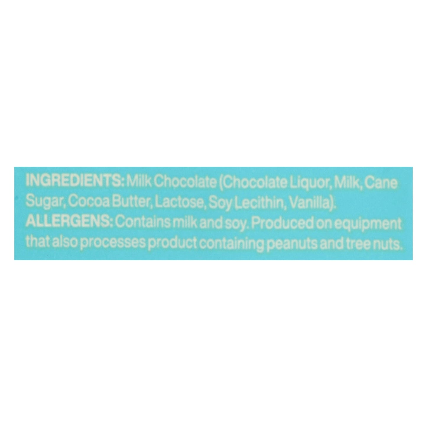 Endangered Species Chocolate Milk Chocolate Smooth & Creamy, .35 Oz, 250 Count