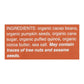 Taza Organic Dark Bark Pumpkin Seed Chocolate - 4.2 Oz - 12 Pack
