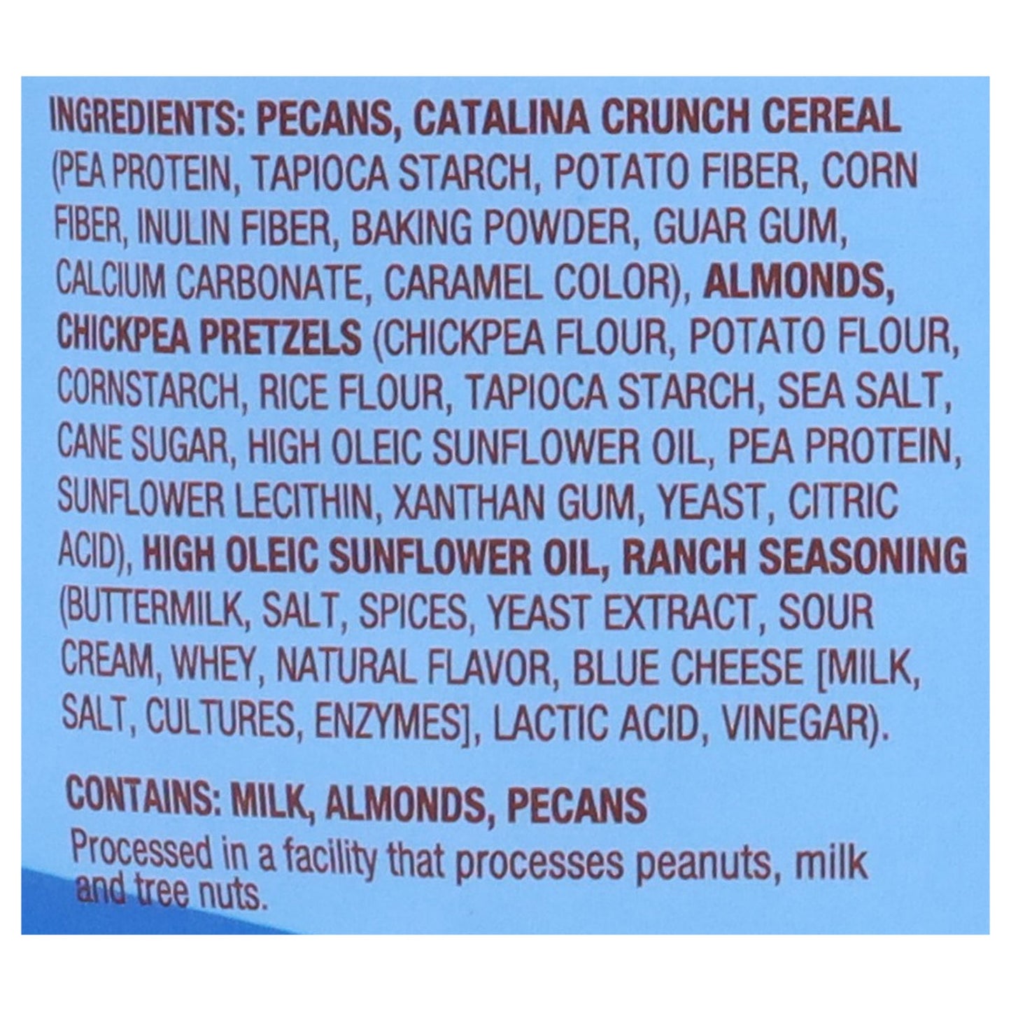Catalina Crunch Creamy Ranch Crunch Mix - 5.25 Oz (Pack of 6)